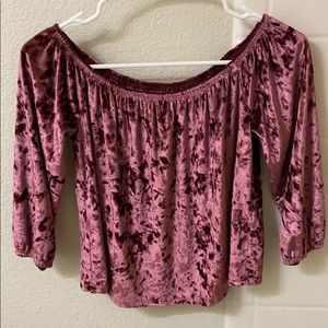 Off the shoulder top